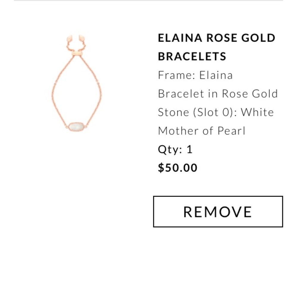 Kendra Scott Elaina bracelet